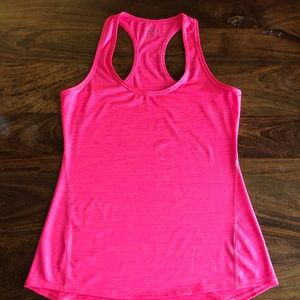 Athleta $44 Chi Tank Varied Stripe - Bright Pink
